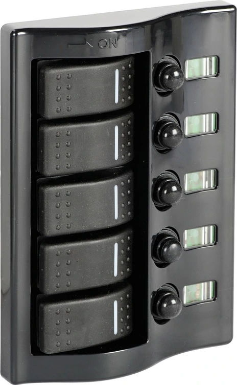 5-switch panel graphite