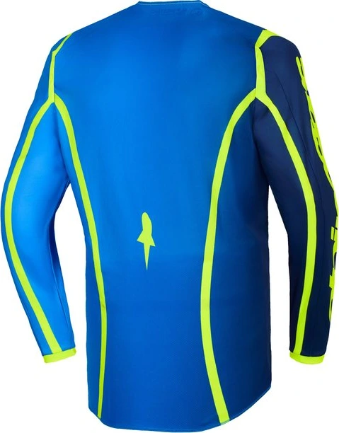 Alpinestars Jersey Fluid Apex Blue/Fluo Yellow, S