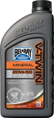 Bel-Ray V-Twin Mineraalne 20W-50 1L
