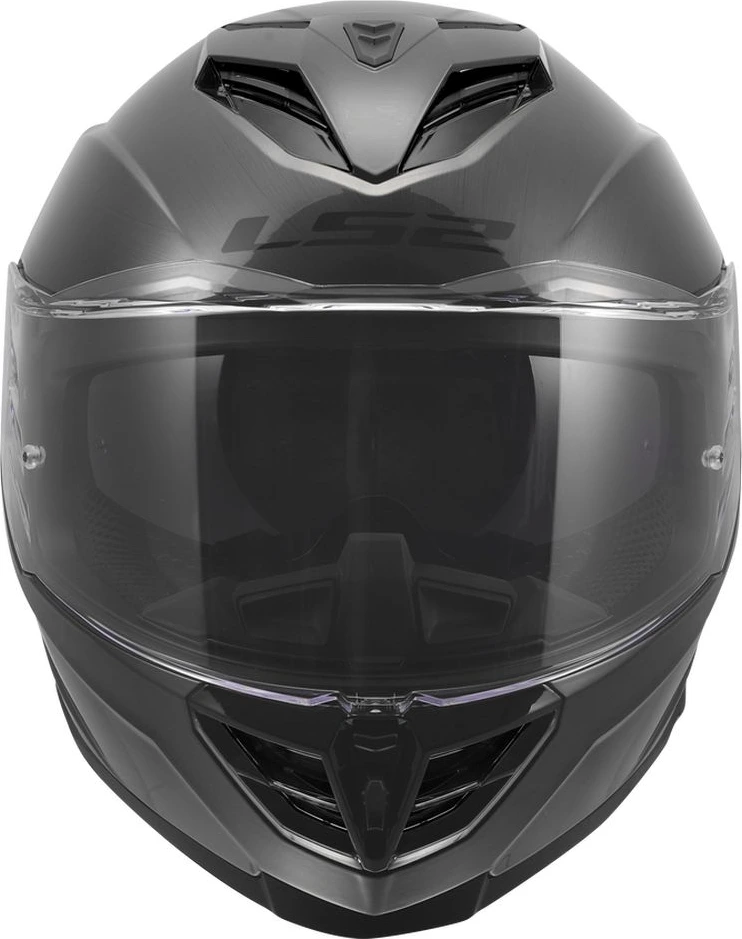 LS2 FF818 STORM III JEANS Helmet - XL, Titanium
