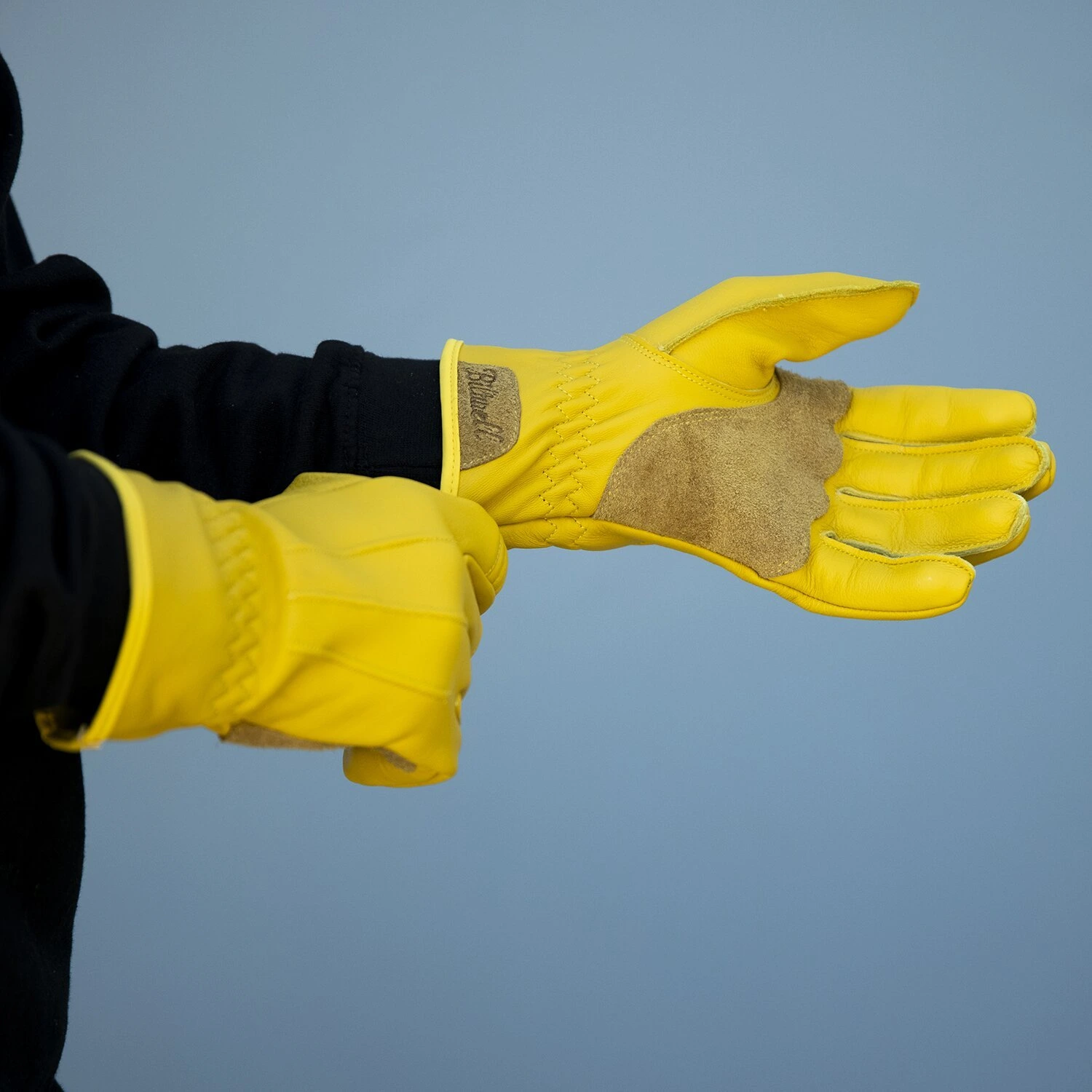 Biltwell Work gloves 2.0, Gold, XS