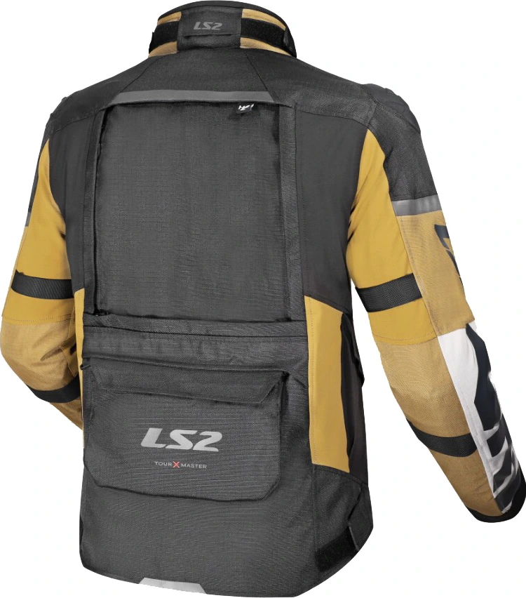 LS2 X-MASTER MAN JACKET - Black Green Grey, XL
