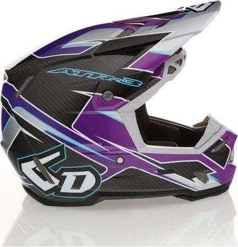 6D Helmet ATR-3 Reflex Gloss Purple FIM, XL