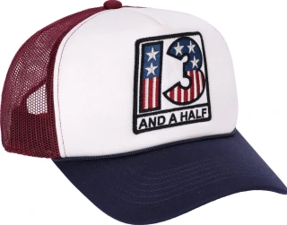 13 1/2 Americana trucker cap