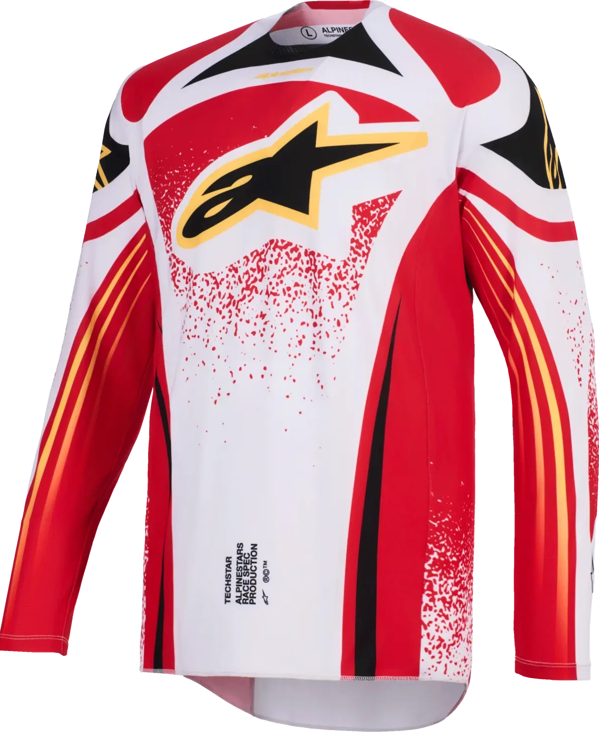 JERSEY TECHSTAR NOMUR GRAY/RED/BLK S