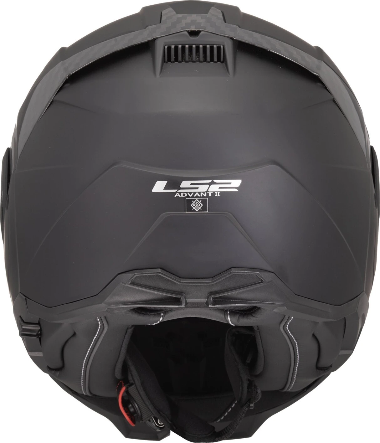 LS2 Advant II Solid helmet, Black, S, matt