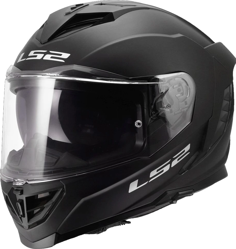 LS2 FF818 STORM III SOLID Helmet - Matt Black, S