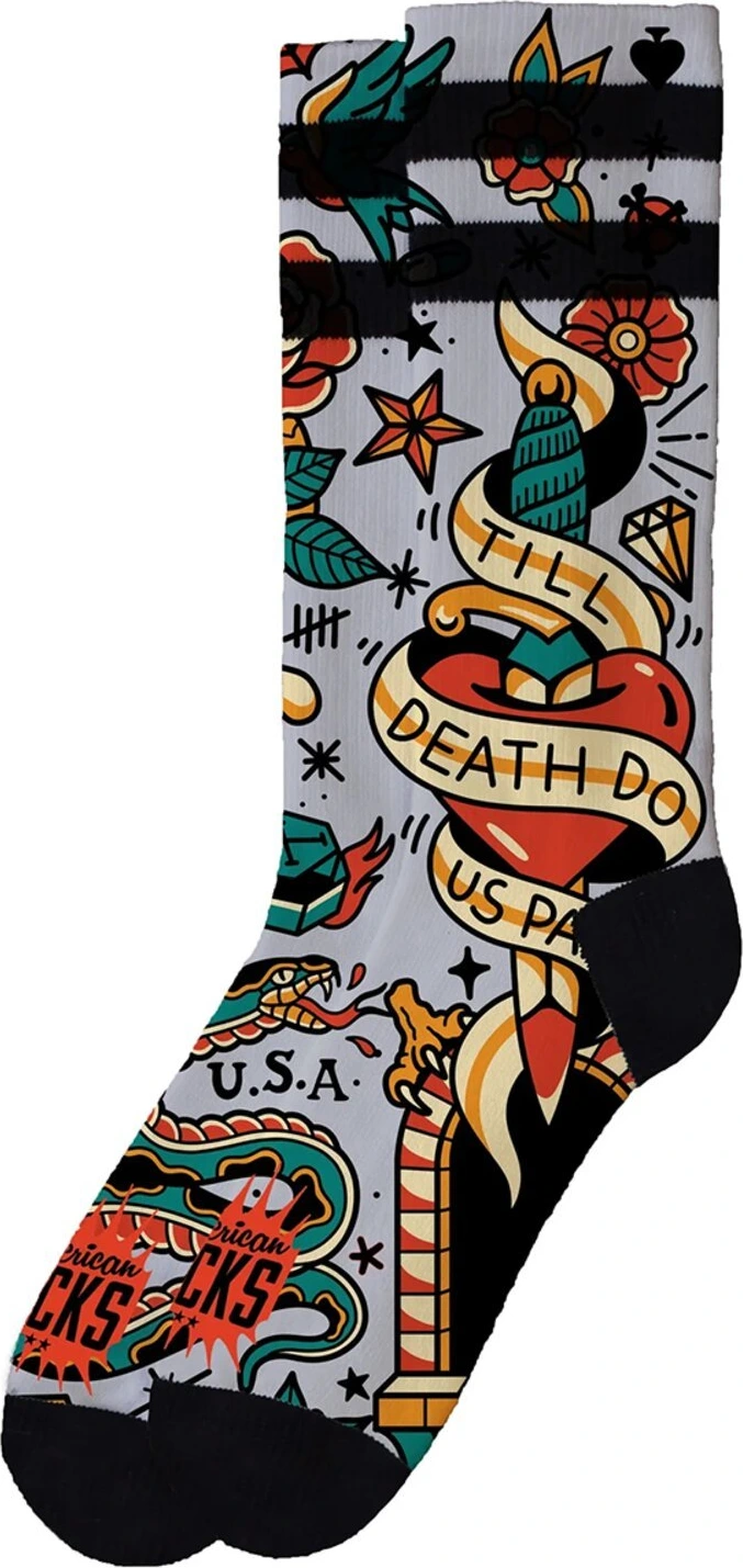 American Socks Till Death Do Us Part Signature socks, Multi-color, S/M