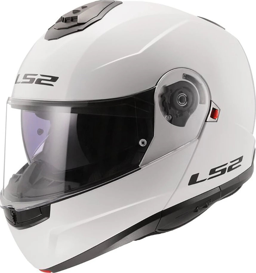 LS2 FF908 STROBE II Solid helmet - Gloss White, 3XL