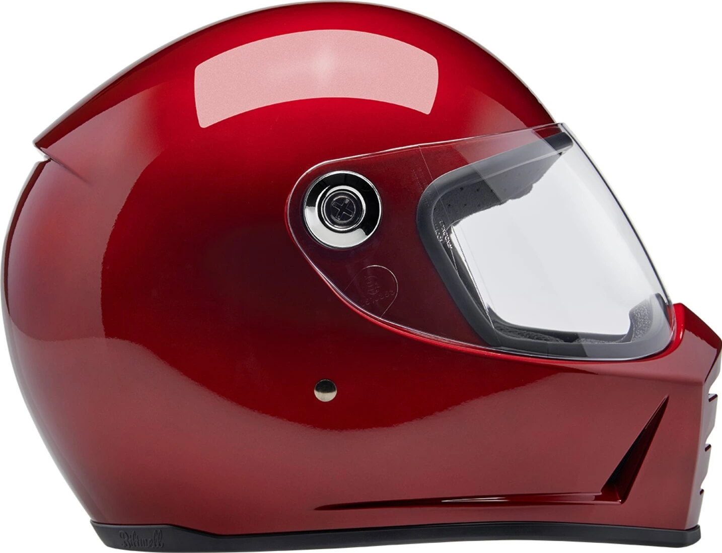 Biltwell Lane Splitter helmet, cherry Red, Red, XS, Metallic