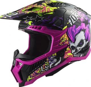 LS2 MX703 C X-FORCE FIRESKULL helmet