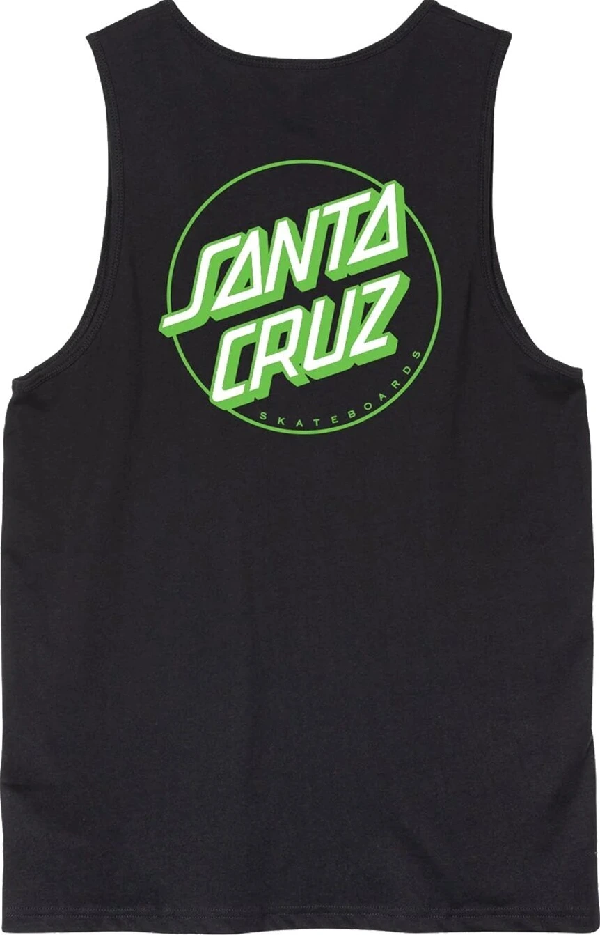 Santa Cruz Partial Dot top, Black, M