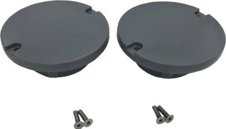 JetPort bolt in caps, grey (2pcs)
