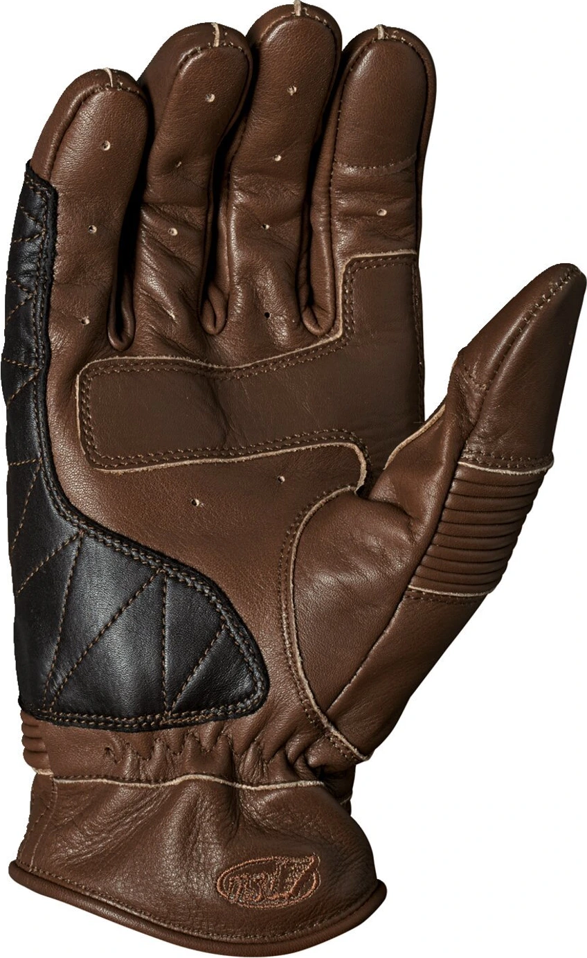 Roland Sands Bronzo leather gloves tobacco