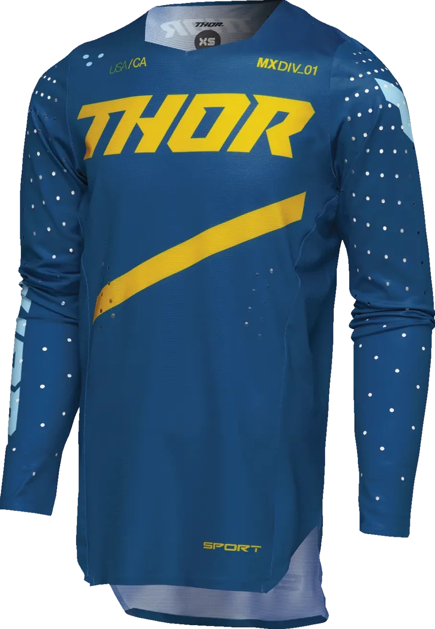 JERSEY YTH SPORT BRAVE BLUE MD