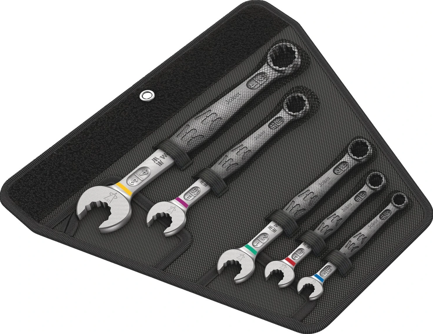 Wera wrench open/box end set 5-pc Joker 6003 series -US size, 230 mm