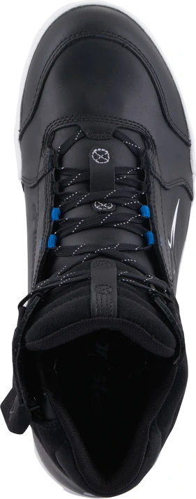 Alpinestars Shoe Chrome Waterproof Black/White/Blue, 48