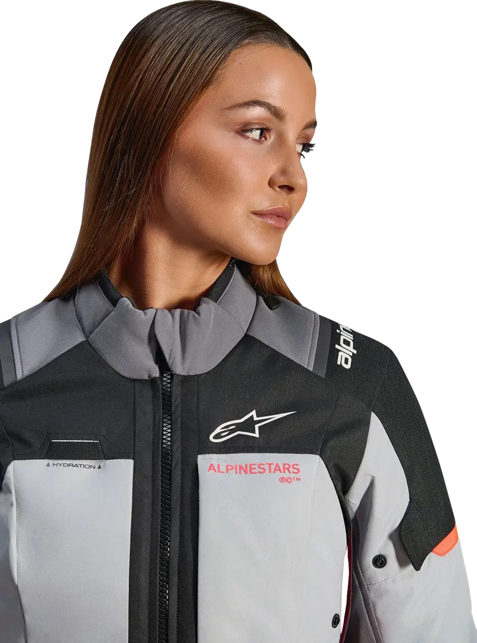 JACKET 4W ANDES V4 DS GRAY/BLACK/CORAL 2XL