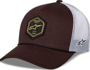 Alpinestars Hat Hexeon Trucker Snapback Brown/White One Size