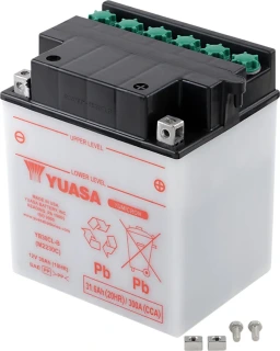 132 mm (5-3/16") — BATTERY YUASA HD DRY YB30CL-B