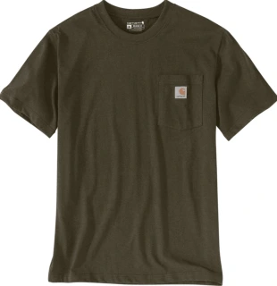 Carhartt Dearborn Pocket t-shirt olive logs