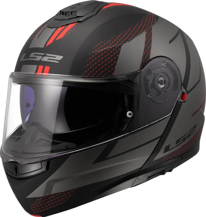 LS2 FF908 STROBE II CODE helmet - M, Black Grey