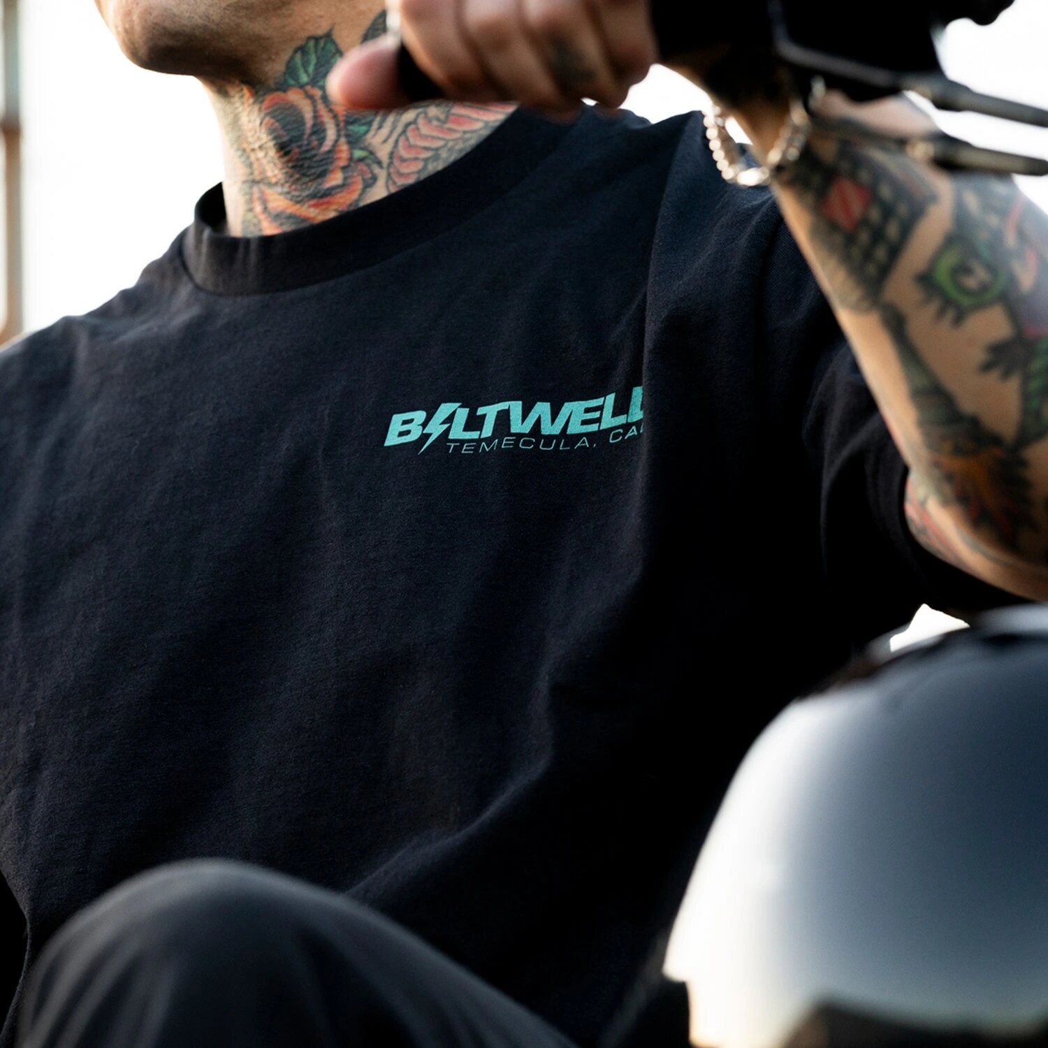 Biltwell Stepside t-shirt, Black, S