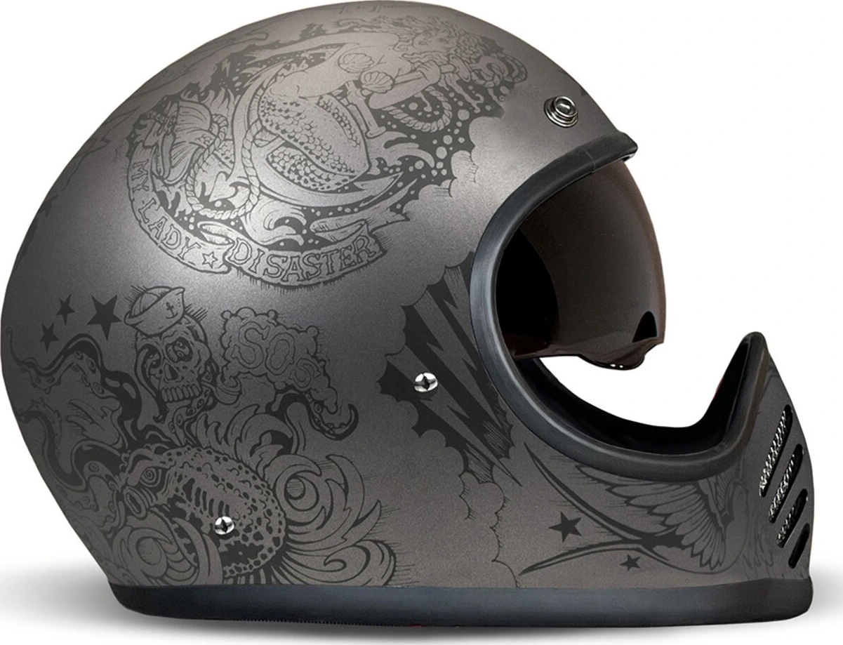 DMD Seventyseven helmet, sailor Gray, XS, Matte
