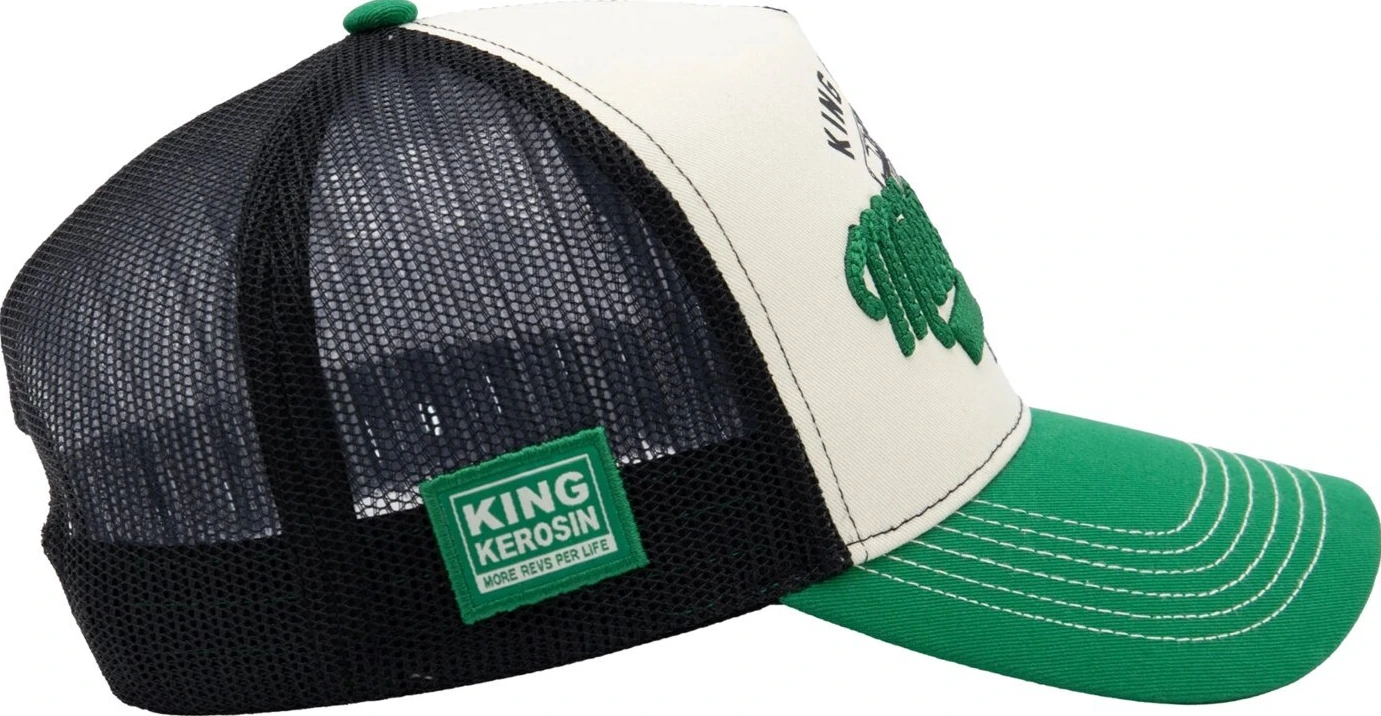 King Kerosin Milwaukee trucker cap, Green