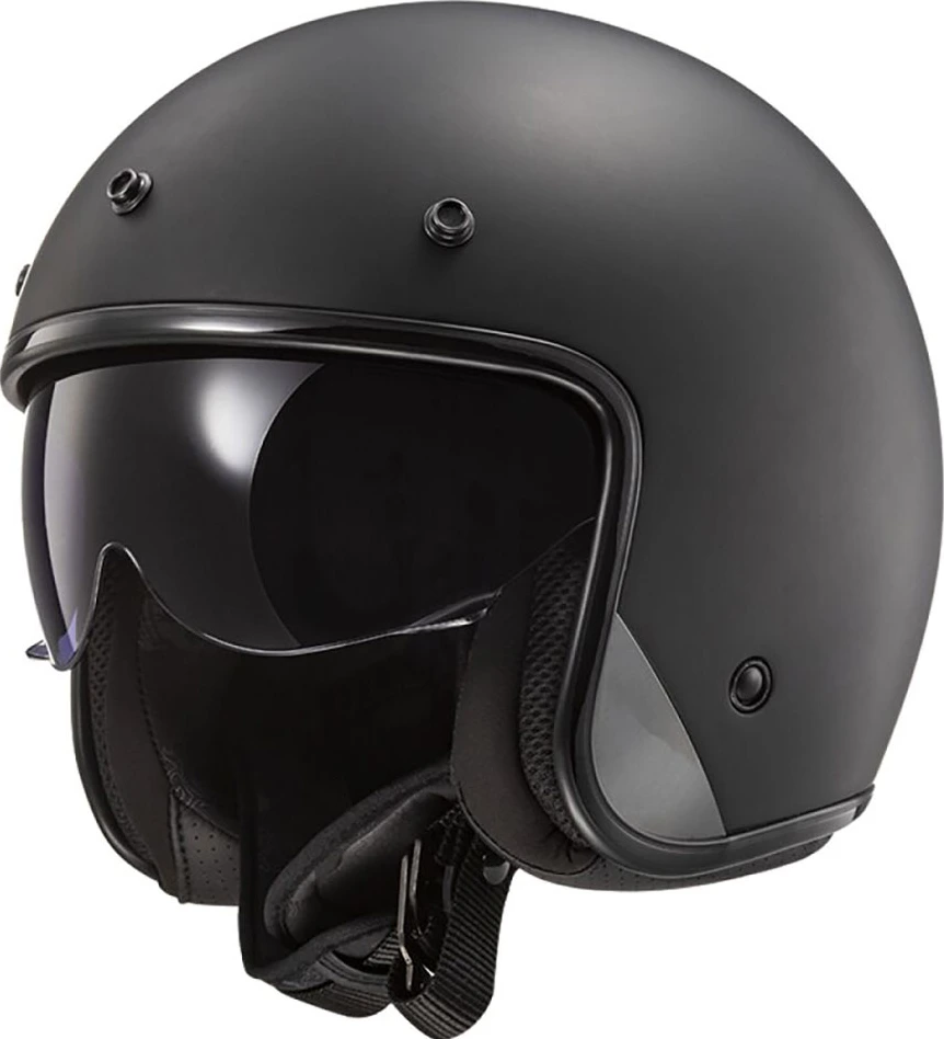 LS2 OF601 BOB II Solid helmet - Matt Black, XS