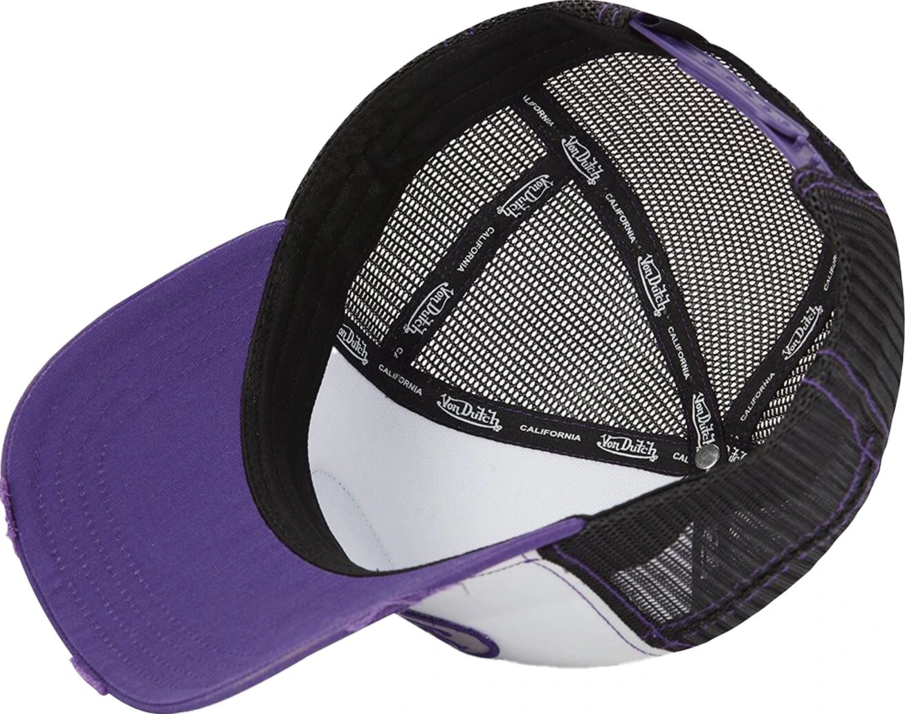 Von Dutch Trucker mesh cap pur, White