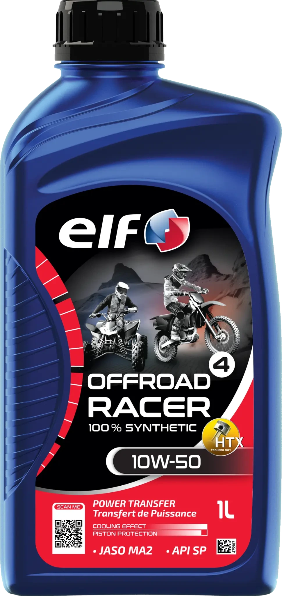 OIL OFF ROAD 4 RACER 10W-50 SYN 1L