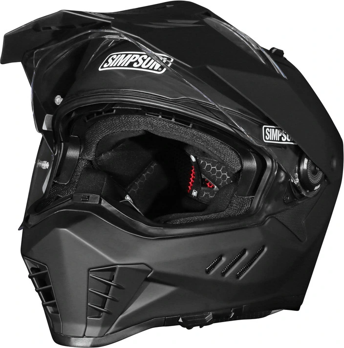 SIMPSON Helmet Xcursion matt black, S