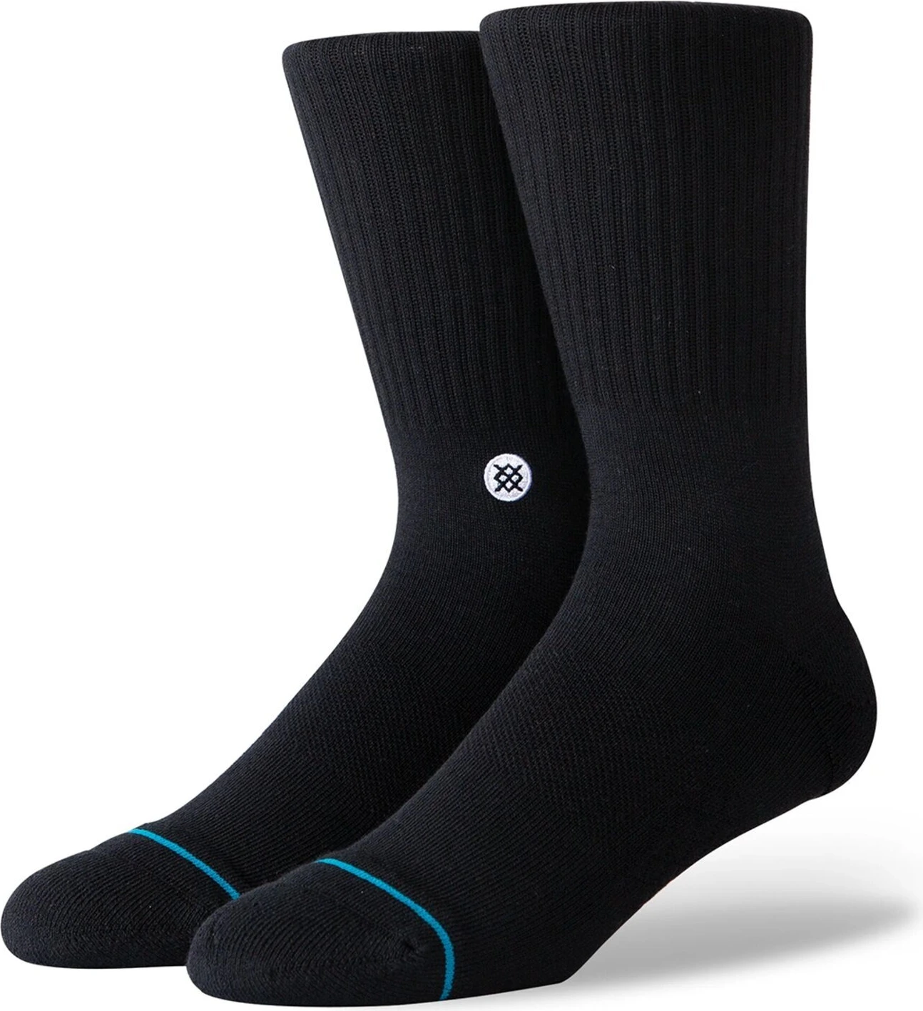 Stance Icon Crew sock, Black, 43-46