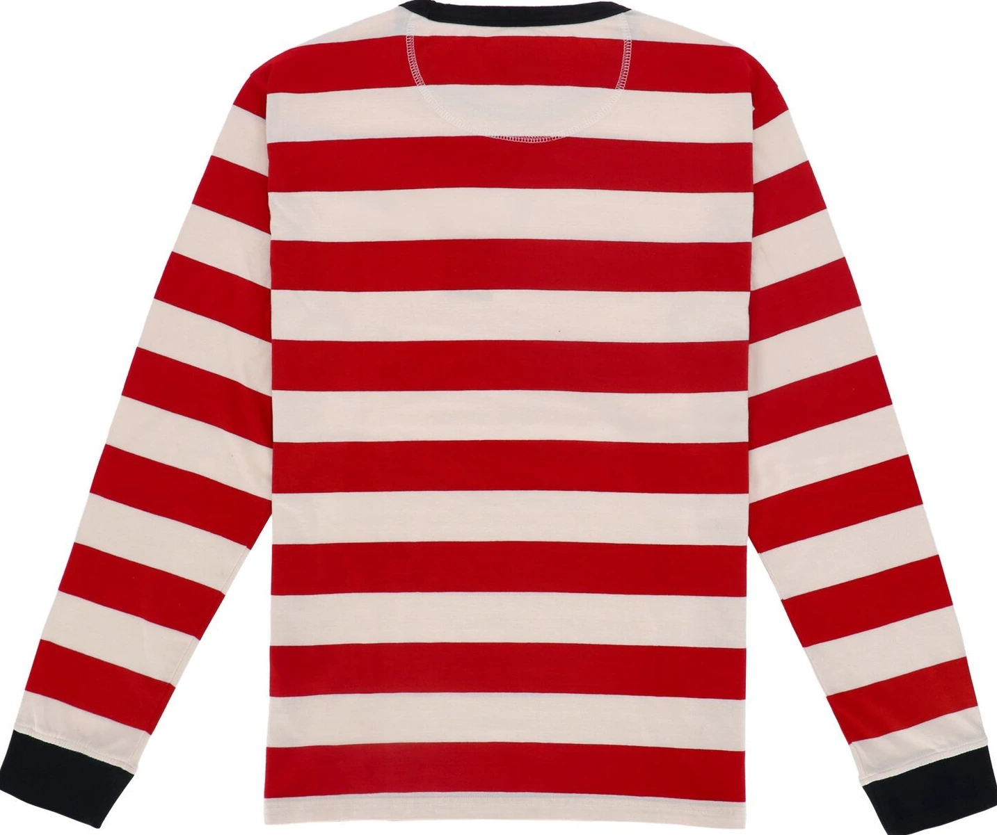 13 1/2 TSR long sleeve, Red, white, S