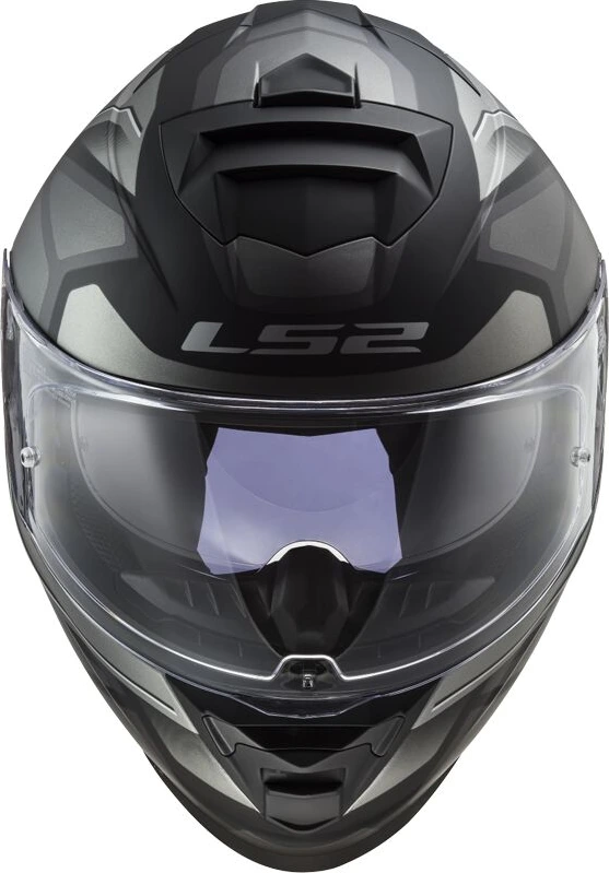 LS2 FF800 STORM II FASTER helmet - 3XL, Matt Titanium