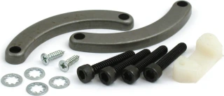Alternator stator mounting kit