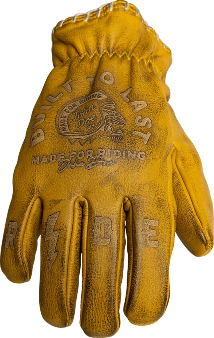 John Doe Coyote gloves, Yellow, grey, 2XL