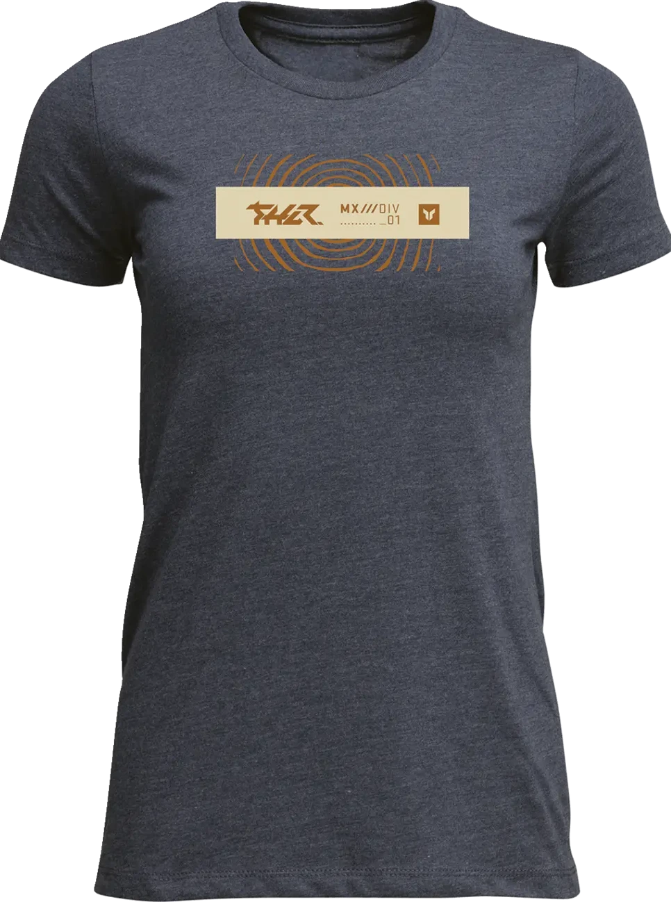 TEE WOMENS MIND CONTROL NAVY SM
