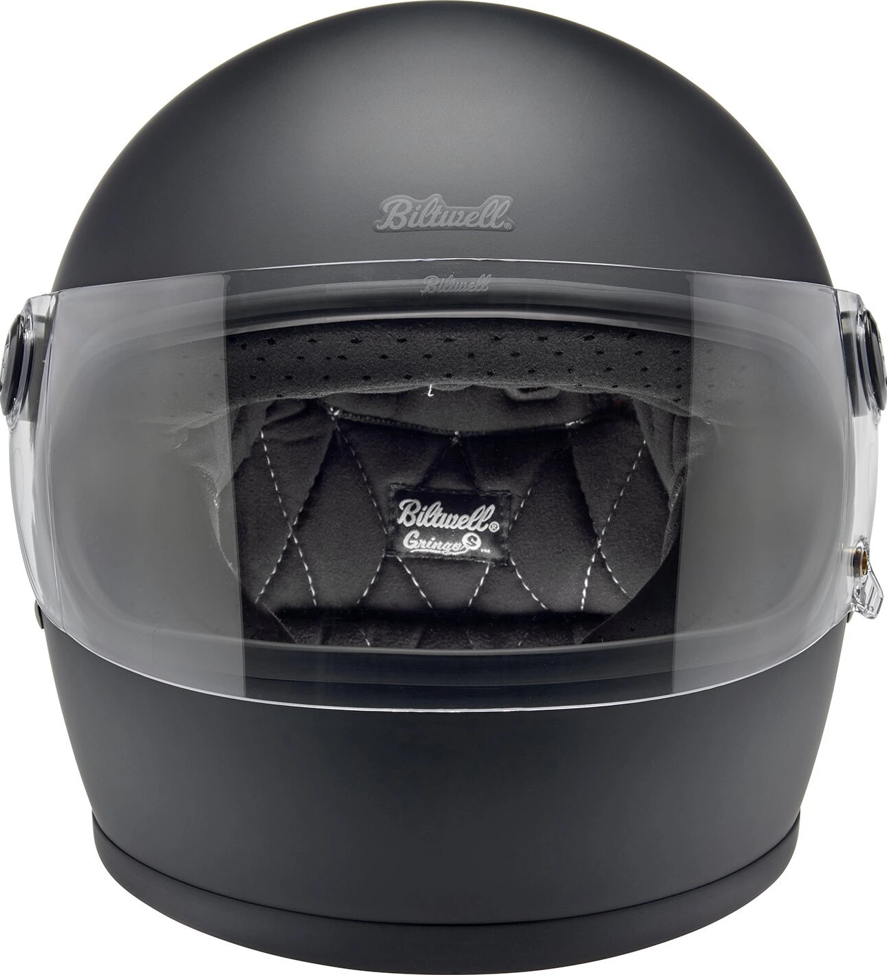 Biltwell Gringo S helmet, Black, XS, flat