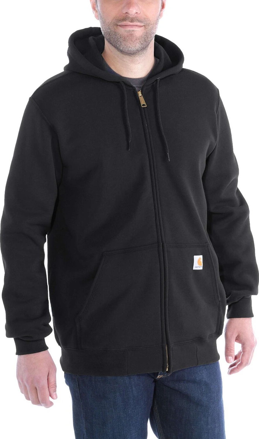 Carhartt Zip Hooded sweatshirt, Black, 2XL