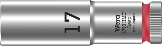Wera, deep socket size 17mm