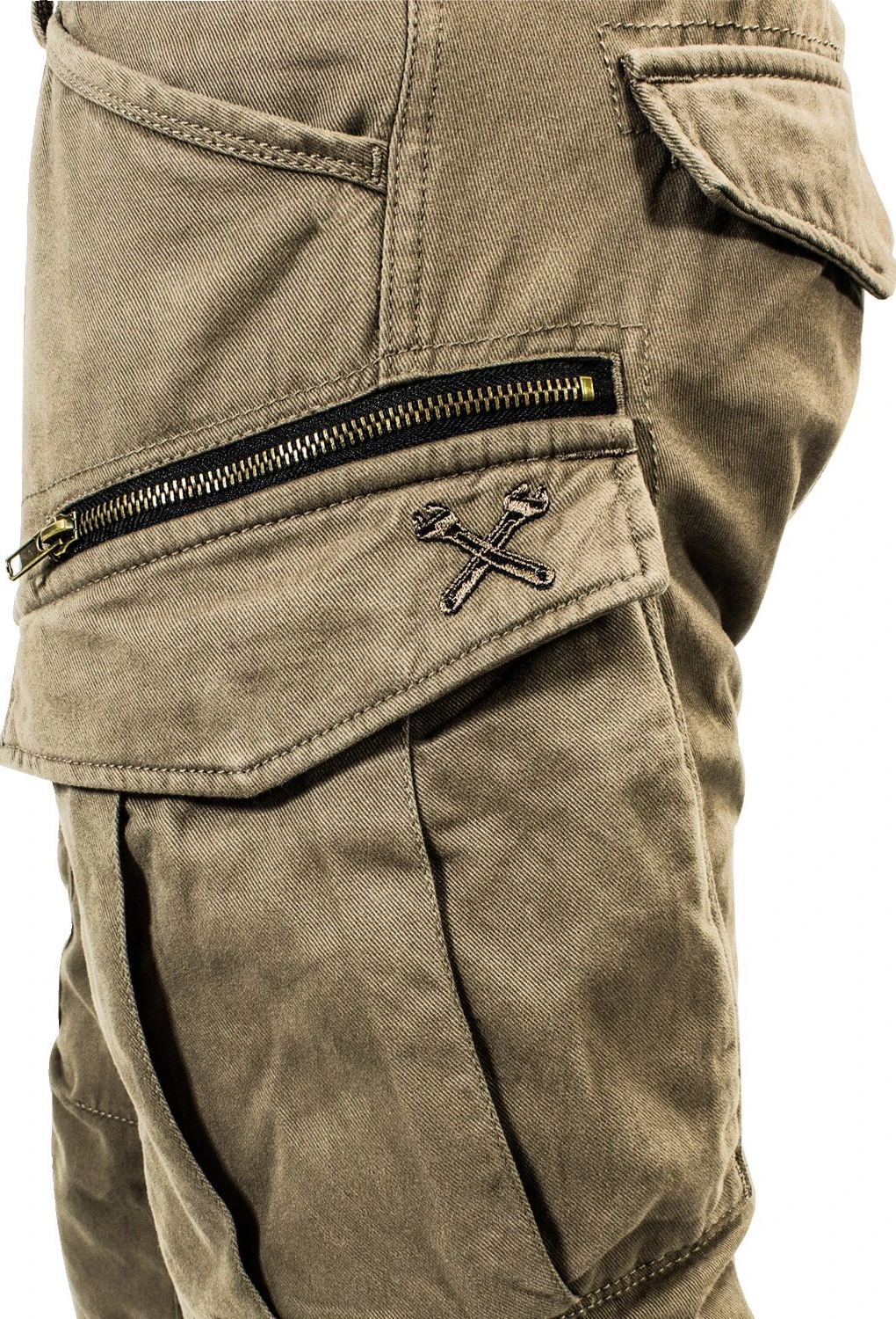 John Doe Cargo Stroker pant, camel Tan, 31/34