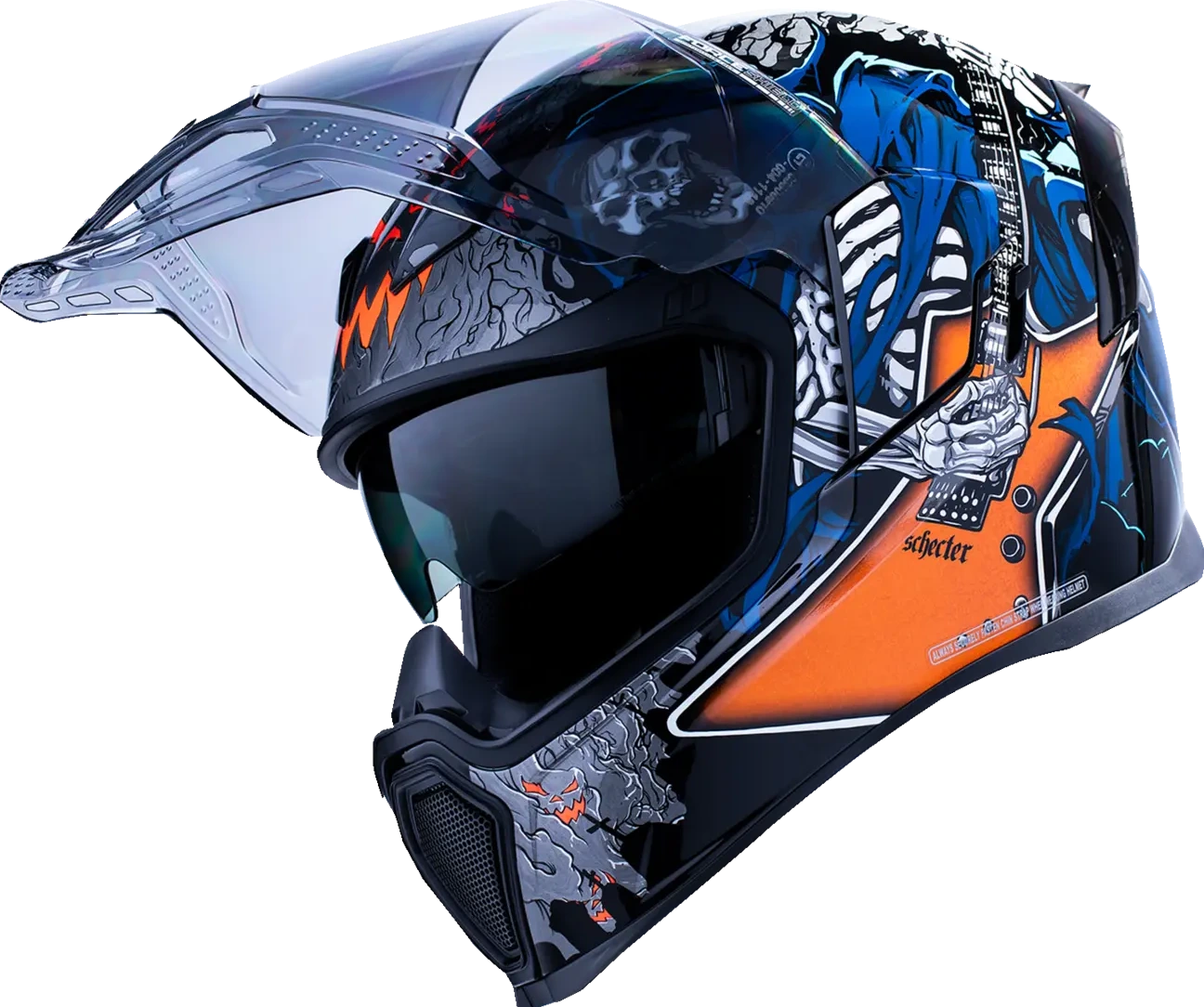 HELMET AIRFLITE TRICKORSTREET4 BLACK SM
