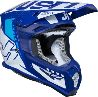 Just1 Helmet J-22 F Falcon White/Blue, M