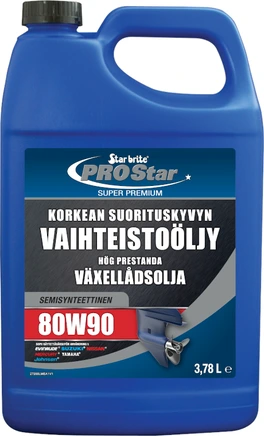 Star brite Sintetinis mišinys apatinio mazgo pavarų alyva 80W90 3.78L