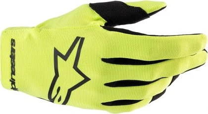 Alpinestars Gloves Radar Yellow Fluo Black, XL