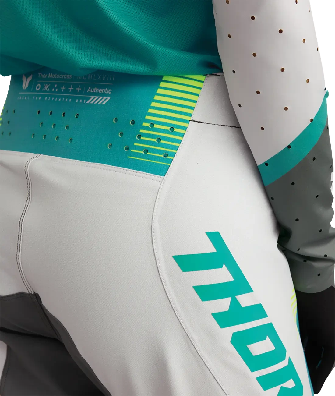 PANT WMN SPORTMODE VELOCITY GY/AQ 00/0