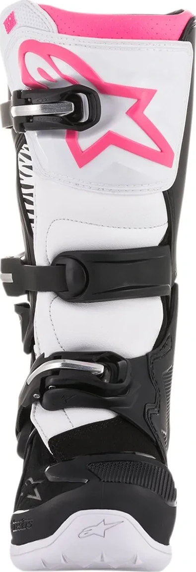 BOOT 4W TECH3 BK/WT/PK 6