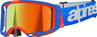 Blue, Orange / Mirror, Red / Wordmark